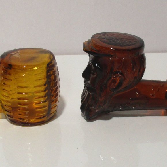 11 Vintage AVON Decanter Cologne Pipe Lot Uncle Sam, Blood Hound, Corn Cob ++ - Picture 15 of 16